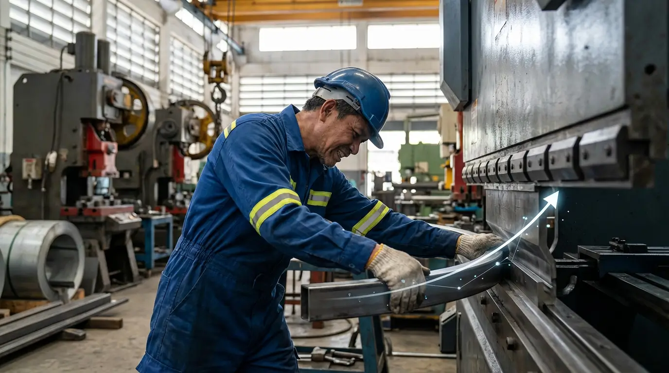 гибка металла на производстве